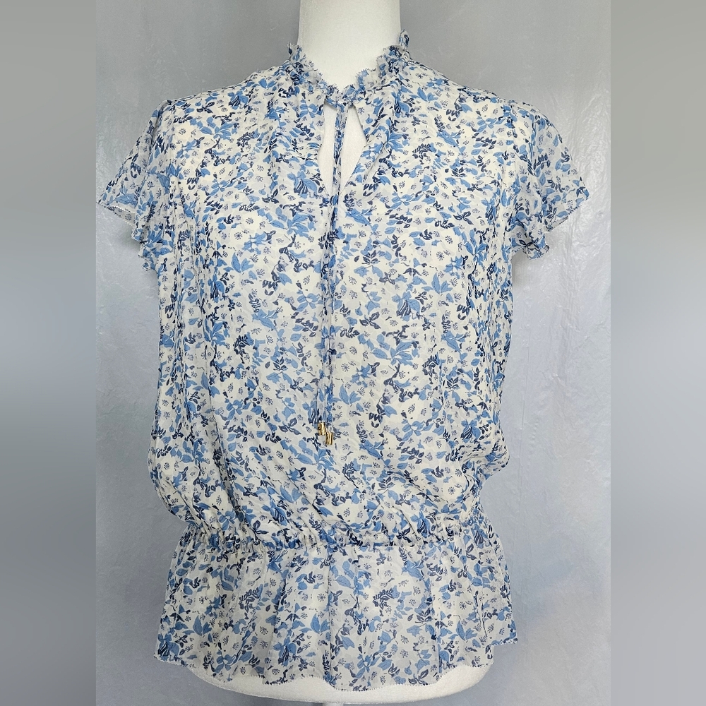RALPH LAUREN BLUE MU TOP NWT